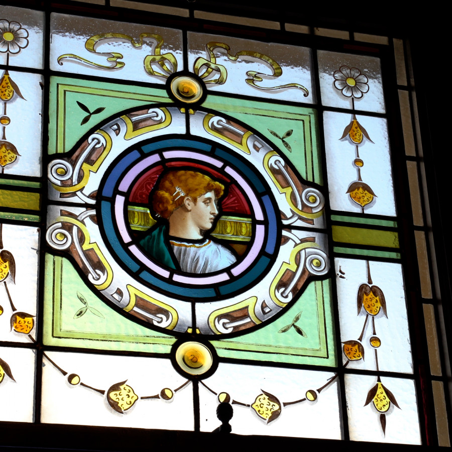 Original Stained Glass features